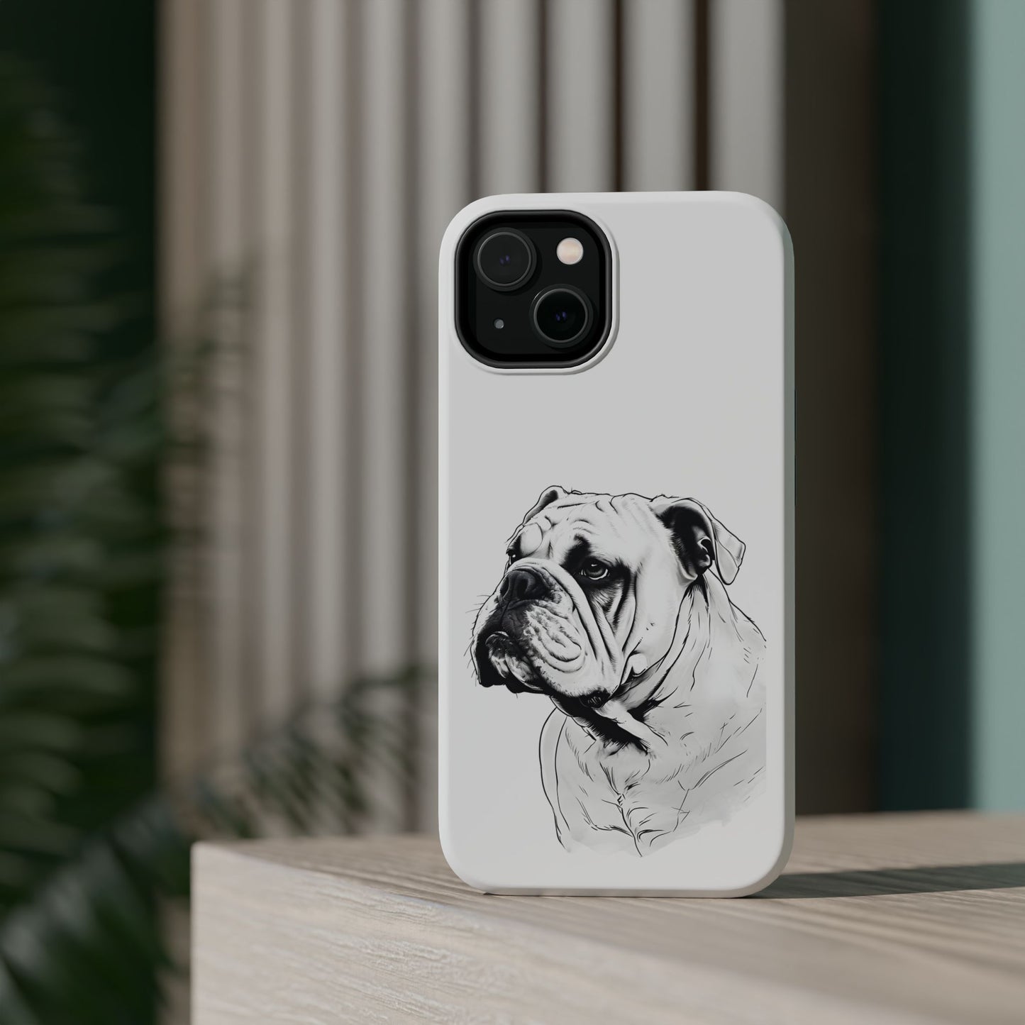 Bulldog Magnetic Tough Cases - Durable Phone Protection, Pet Lovers Gift, Animal Accessories, Unique Design, Personalized Tech