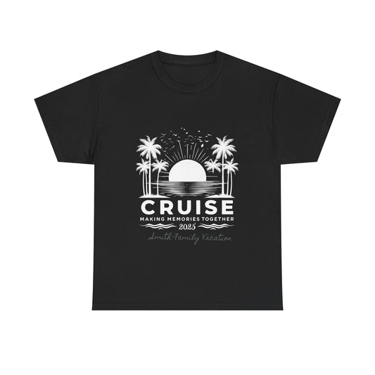 Cruise Memories Unisex Heavy Cotton Tee - Perfect Vacation Shirt