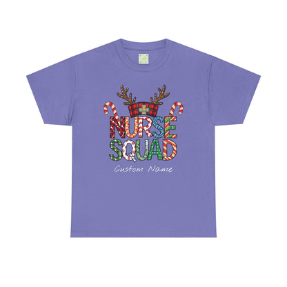 Personalized Nurse Squad Holiday Tee, Snowman Shirt, Christmas Womens, Future Nurse Gift, Nurse Gift, Gift For Nurse