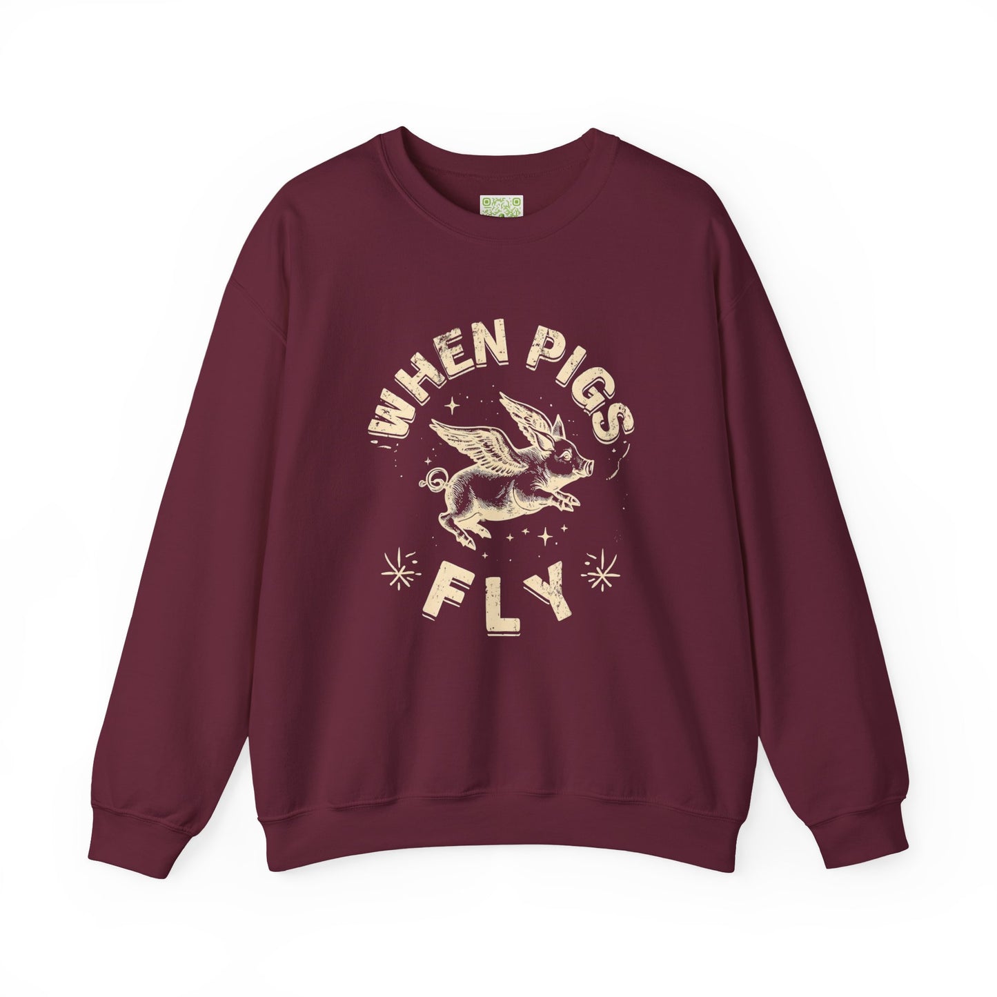 When Pigs Fly Sweatshirt, Flying Pig Shirt, Pigs With Wings, I Love Pigs, Pig Lover Gift, Cute Pig Shirt, Pig T-Shirt