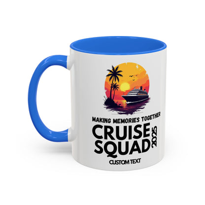 Custom Cruise Squad, Cruise Group, Cruise Party Mug, Group Cruise Mug, Cruise 2025, Matching Cruise Mug, Family Travel Mug