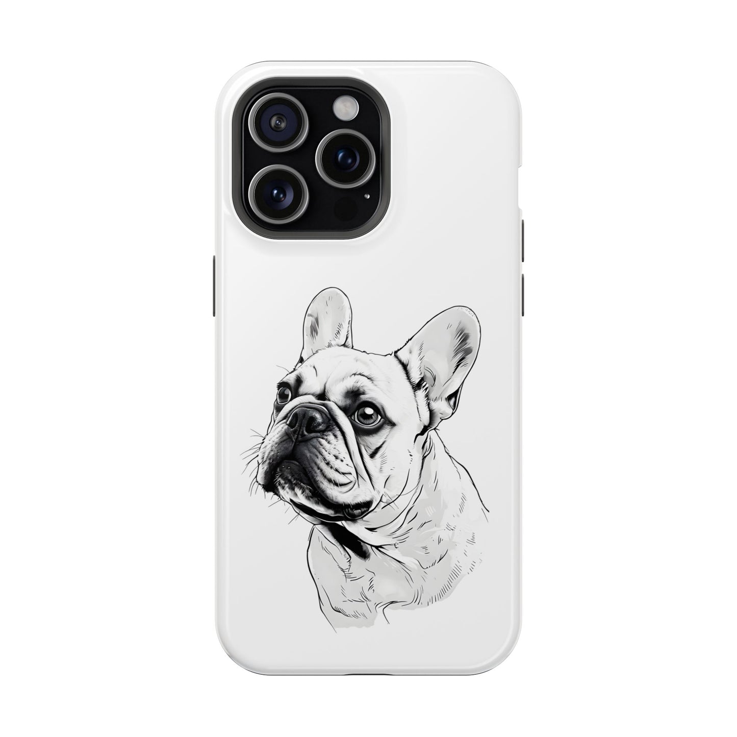 French Bulldog Magnetic Phone Case, Custom Pet Case, Durable Phone Accessories, Gift for Dog Lovers, Unique Phone Protection