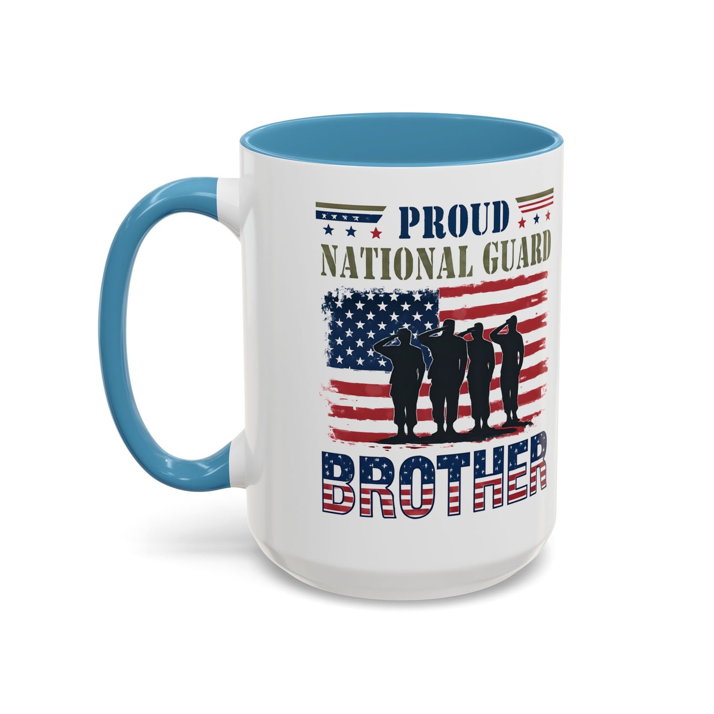 Proud National Guard Brother Coffee Mug, Veteran Appreciation Mug, Military Family Gift, Army Gifts, Tactical Gifts
