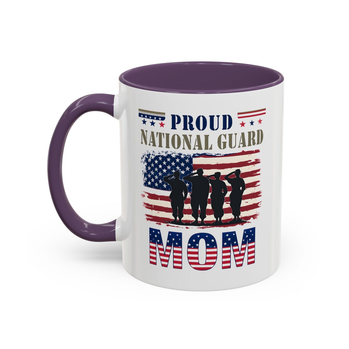 Proud National Guard Mom Mug, Army National Guard, Armed Forces, Veteran Appreciation, Military Family Gift