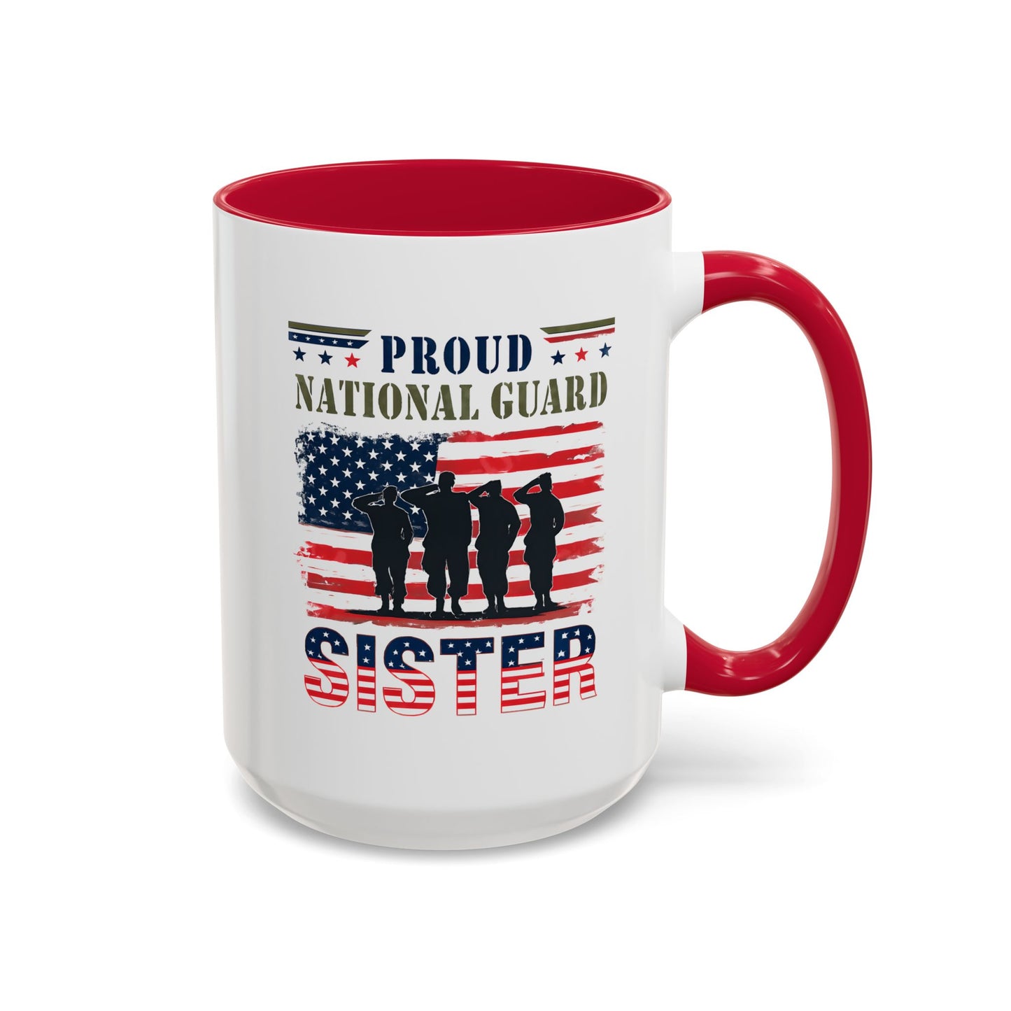National Guard, Proud Sister Mug, Army National Guard, Armed Forces Gift, Veteran Appreciation, Gift For Heroes