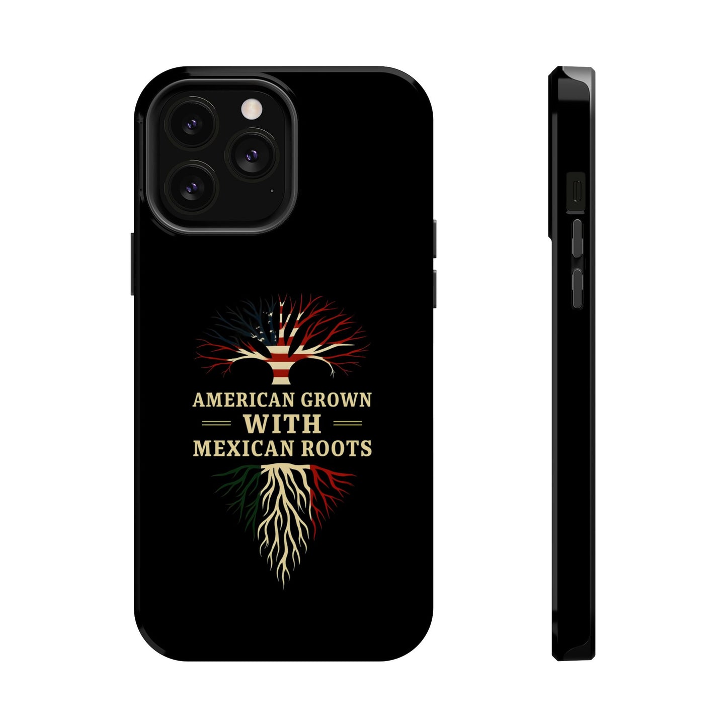 American Grown Magnetic Phone Case, Custom Tough Phone Cover, Unique Phone Accessory, Gift for Her, Multicultural Pride