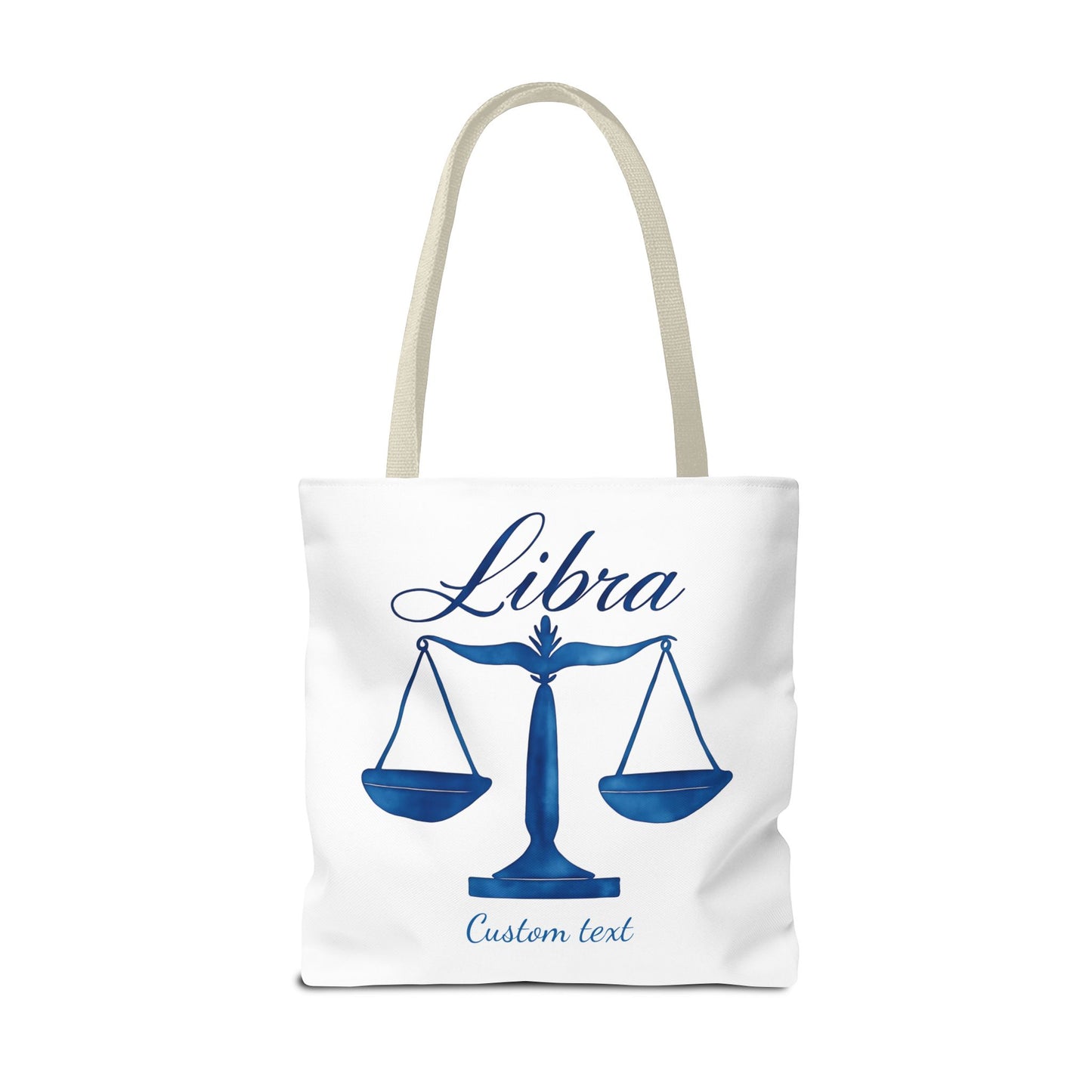 Libra Zodiac Personalized Tote Bag, Artistic Tote Bag, Astrology Lover Tote, Trendy Tote Bag, Unique Weekender Bag