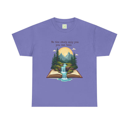 Enneagram 4 T-Shirt,  Be The Story Only You Can Tell, Inspirational Book Graphic T-Shirt, Enneagram 4, Individualist Tee, Self Growth, , Enneagram Type 4