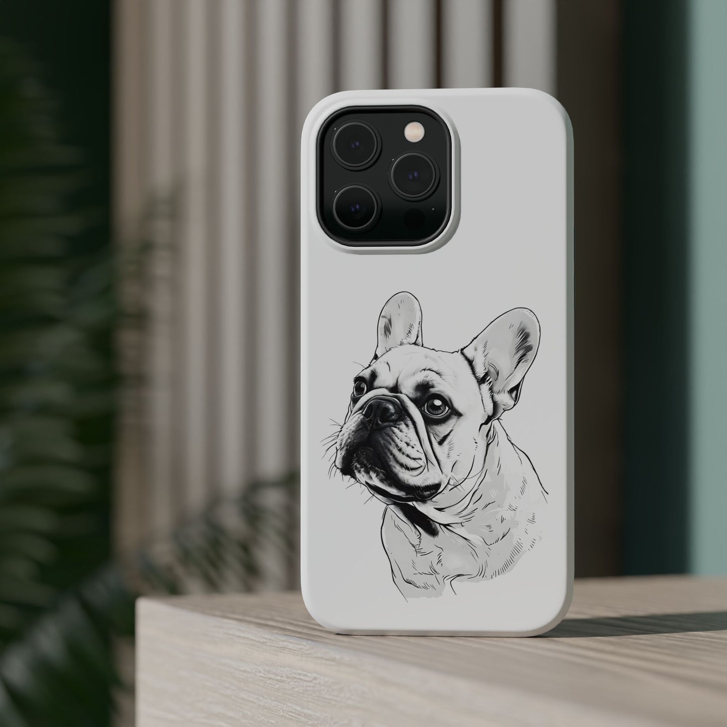 French Bulldog Magnetic Phone Case, Custom Pet Case, Durable Phone Accessories, Gift for Dog Lovers, Unique Phone Protection