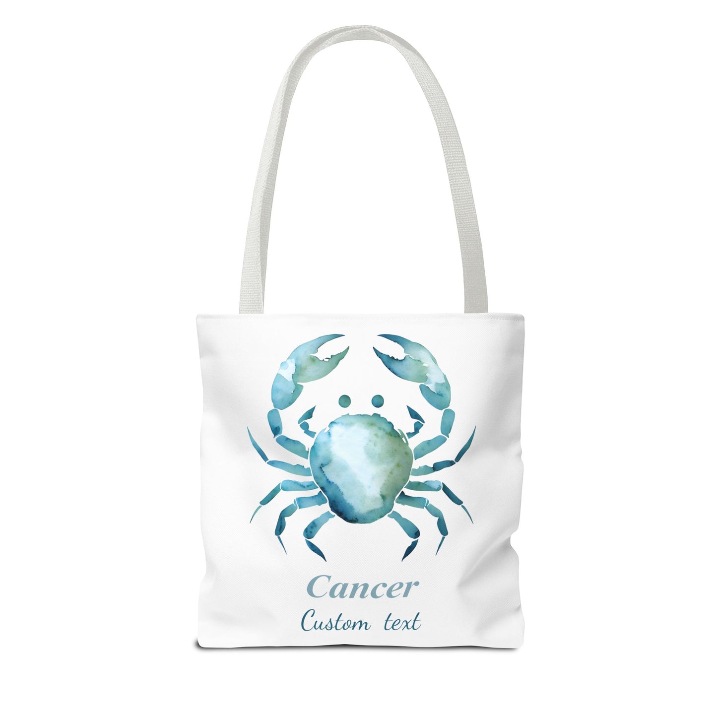 Cancer Zodiac Personalized Tote Bag, Astrology Lover Gift, Artistic Tote Bag, Trendy Tote Bag, Weekender Bag