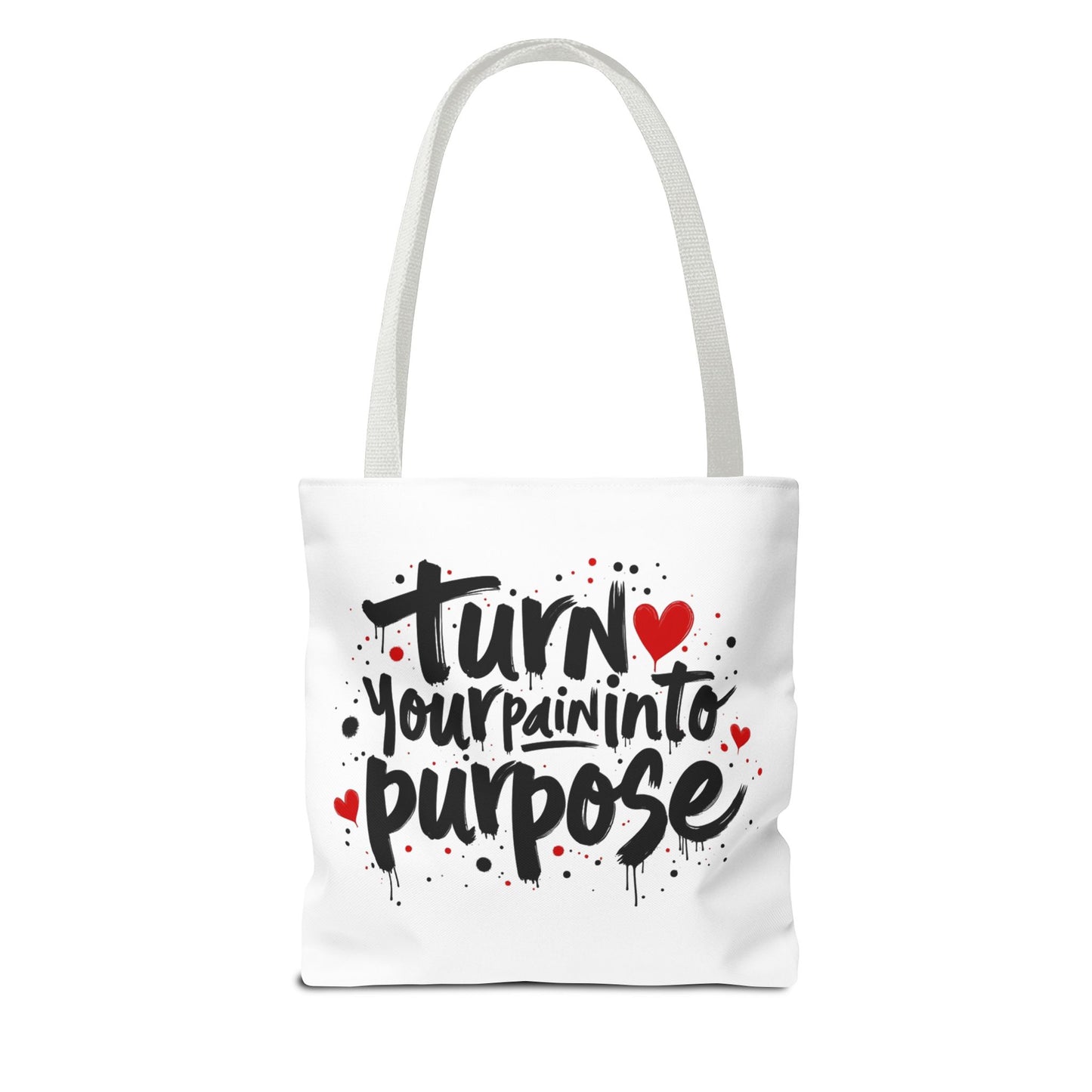 Enneagram 4 Inspirational Tote Bag, Turn Your Pain Into Purpose, Enneagram Type 4, Self Growth, Personality Types