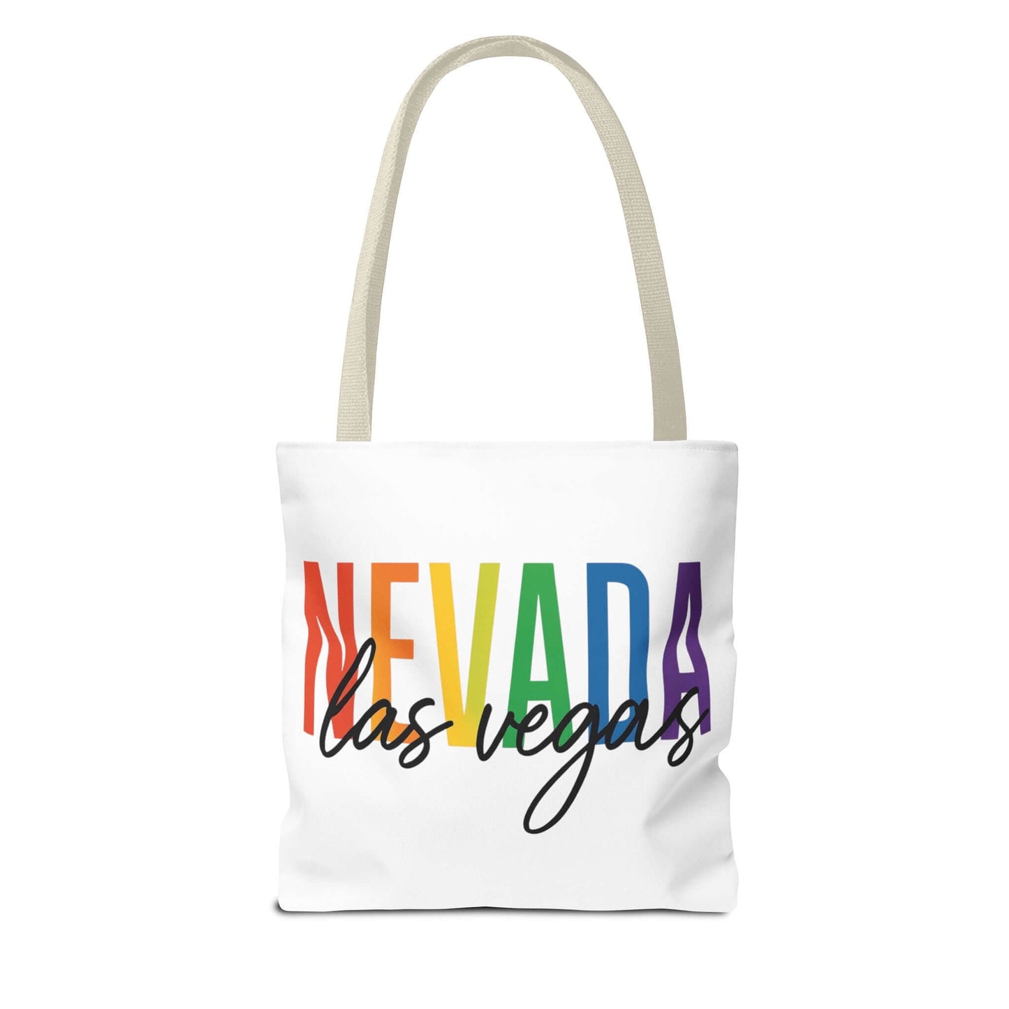 Pride Las Vegas Nevada Tote, Pride Month Tote, Bisexual Pride Bag, LGBT Tote, Transgender Gift, Lesbian Tote, Equal Rights Bag