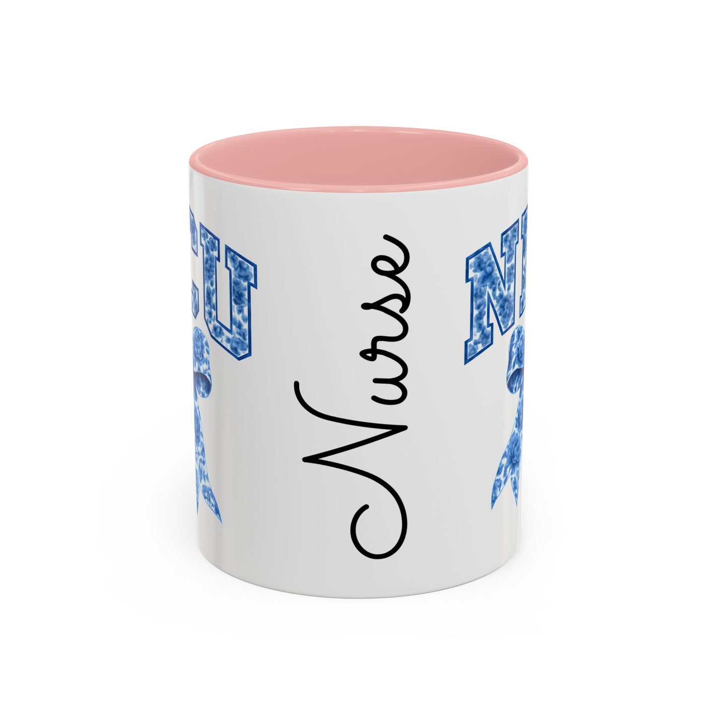 NICU Nurse Chinoiserie Accent Coffee Mug, Nurse Retirement Mug, NICU Nurse Mug, New Job Gift, Mug For NICU Nurse