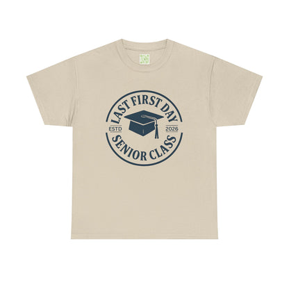 Unisex Graduation Tee - 'Last First Day Senior Class', Class of 2026 T-Shirt, High School Graduation Gift, Senior Year Apparel, End of [...]