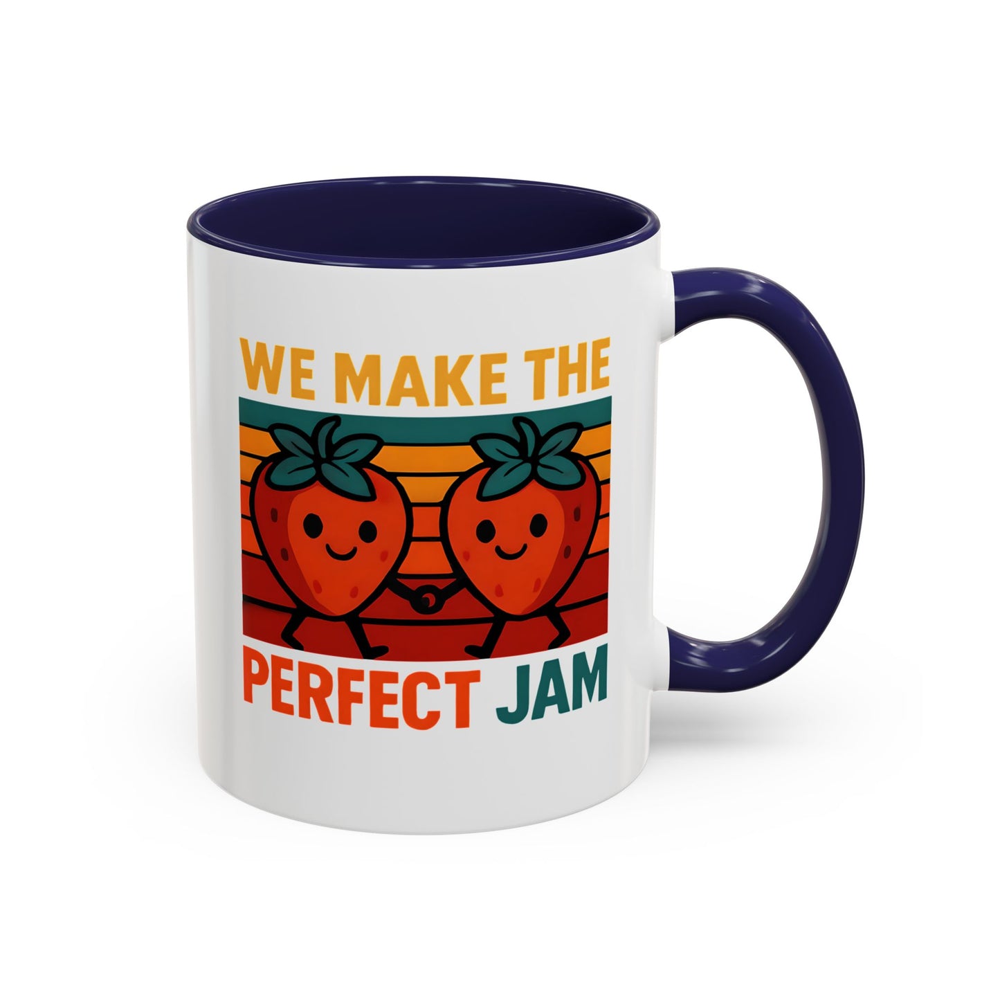 Humorous Strawberry Jam Coffee Mug, Summer Vibes Mug, Strawberry Mug, Food Humor Mug, Hilarious Mug, Gift Idea