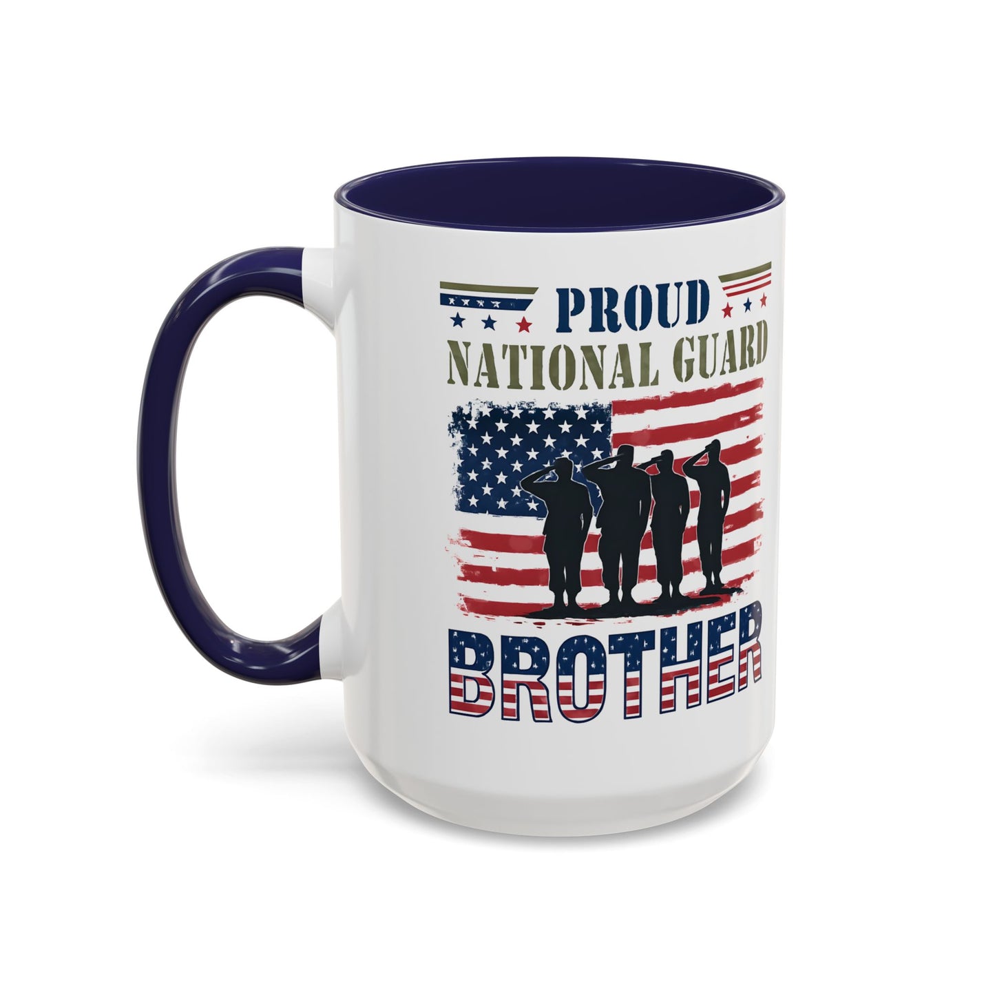 Proud National Guard Brother Coffee Mug, Veteran Appreciation Mug, Military Family Gift, Army Gifts, Tactical Gifts