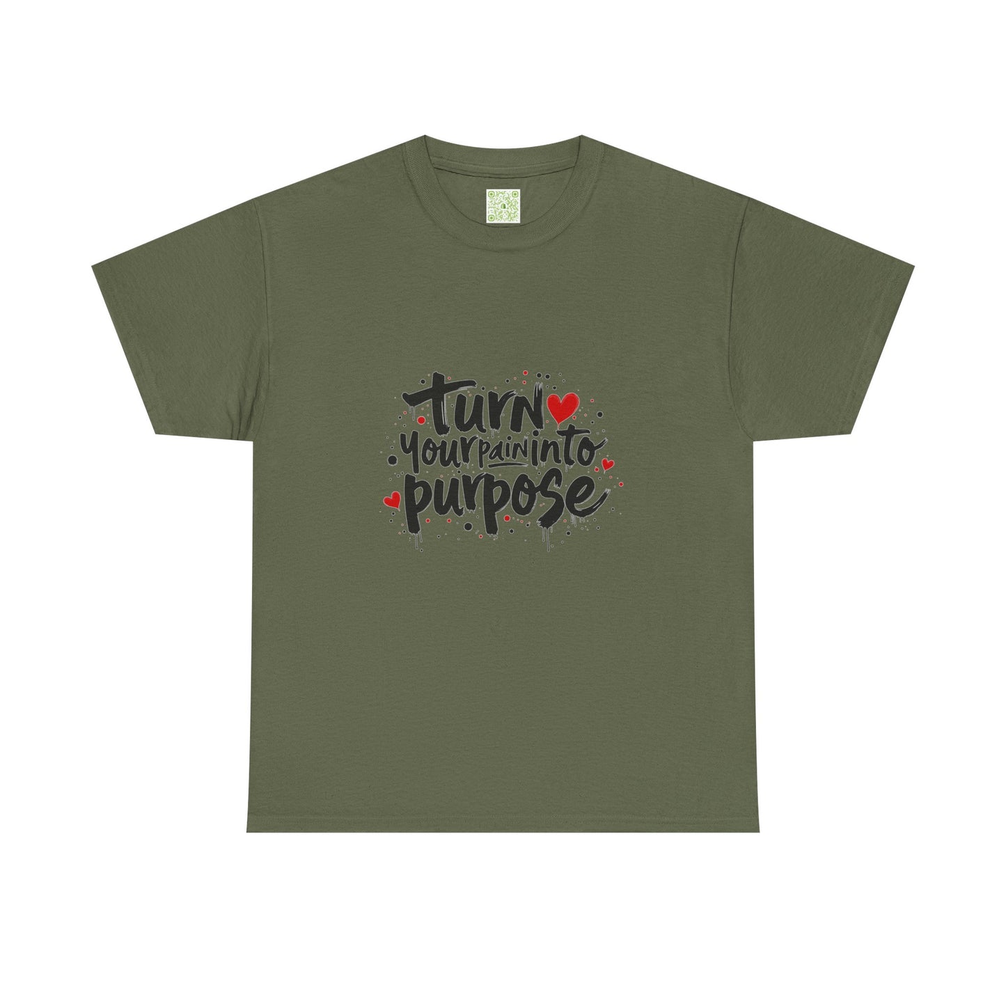 Enneagram Four Shirt, Turn Pain into Purpose Tee, Personality Type 4, Enneagram 4 Tee, Self Growth, Enneagram Types Gift