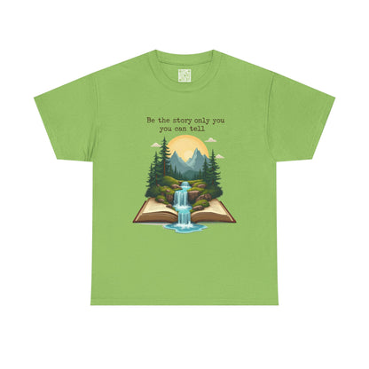 Enneagram 4 T-Shirt,  Be The Story Only You Can Tell, Inspirational Book Graphic T-Shirt, Enneagram 4, Individualist Tee, Self Growth, , Enneagram Type 4