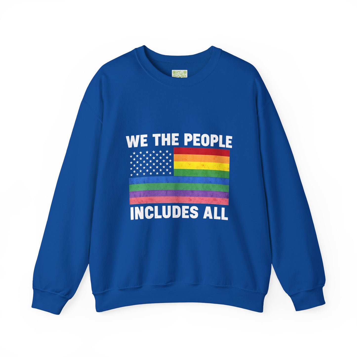 We the People Pride Includes All Crewneck, Inclusive Pride Sweatshirt, Pride 2025, Nonbinary Pride, Lesbian Shirt, LGBT Shirt, Pride Collection