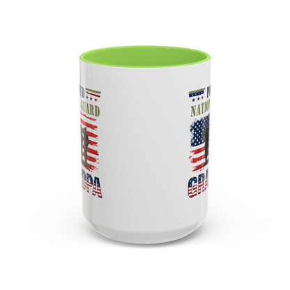 National Guard, Proud Grandpa Coffee Mug, Veteran Appreciation, Gift for Heroes, Military Family Gift