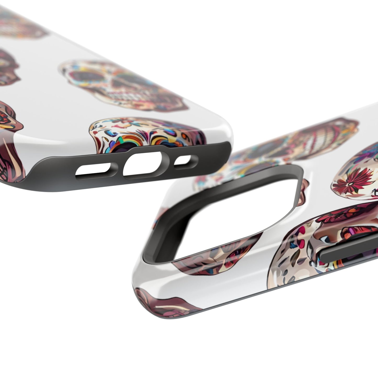 Sugar Skull Phone Case, Dia De Los Muertos, Day Of The Dead, Mexican Tradition, Sugar Skull Art, Wireless Charger