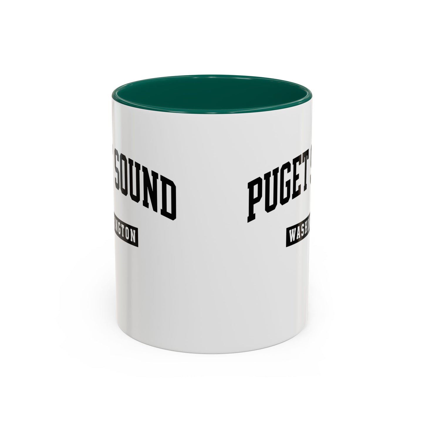 Seattle, Tacoma, Puget Sound Washington Accent Coffee Mug, Tacoma, Puget Sound Gift, Puget Sound WA, Washington Souvenir, Puget Sound Mug