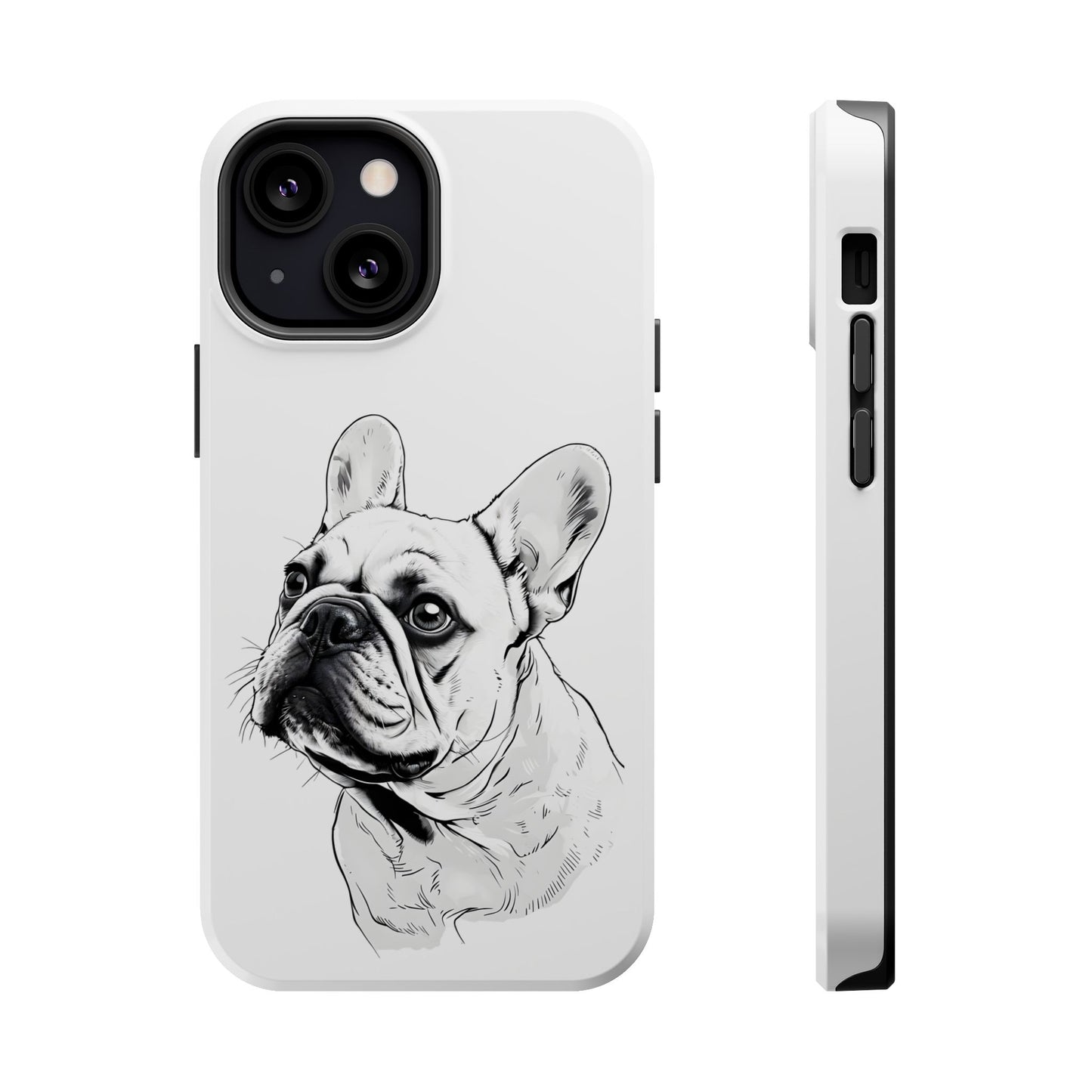 French Bulldog Magnetic Phone Case, Custom Pet Case, Durable Phone Accessories, Gift for Dog Lovers, Unique Phone Protection