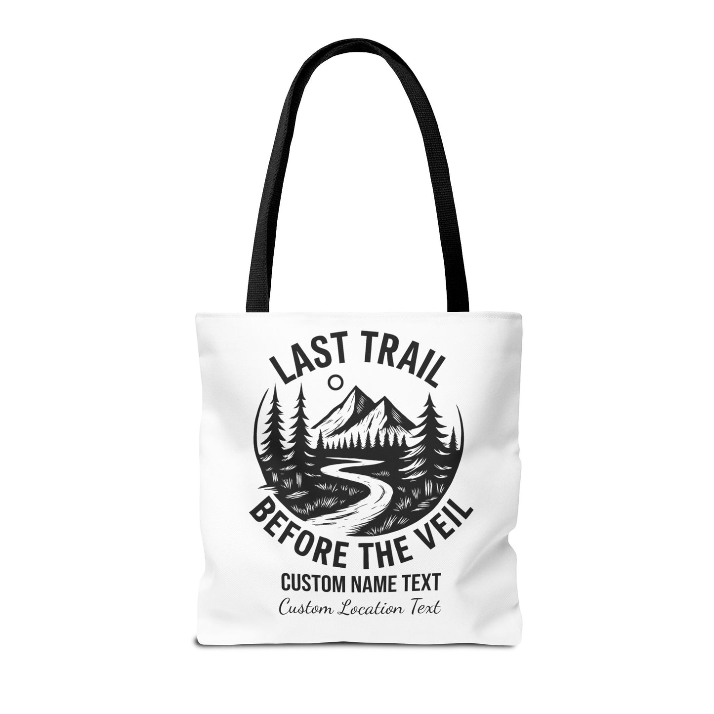 Bachelorette Last Trail Before the Veil Tote, Bride Tote Bag, Bridesmaid Tote Bags, Hen Party Favors, Bride Squad