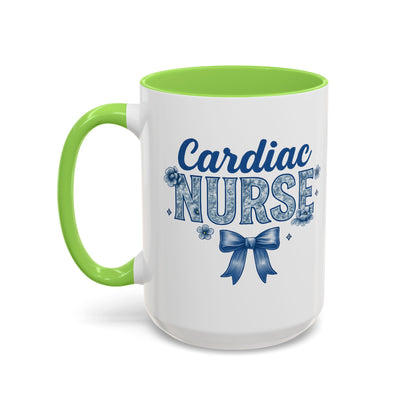 Chinoiserie Gift, Nurse Mug, Cardiac Nurse Mug, Cardiac ICU Mug, CVICU Nurse Mug, Cardiology Nurse Gift, Nurse Team Mug