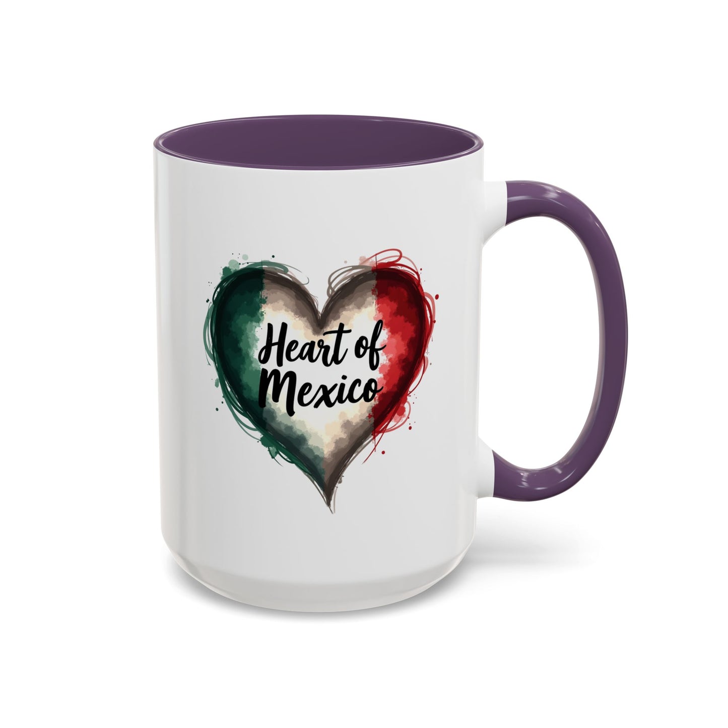 Heart of Mexico Coffee Mug, Hispanic Heritage Mug, Mexican Pride Gift, Immigrant Rights, Mexican Culture, Resistance Mug
