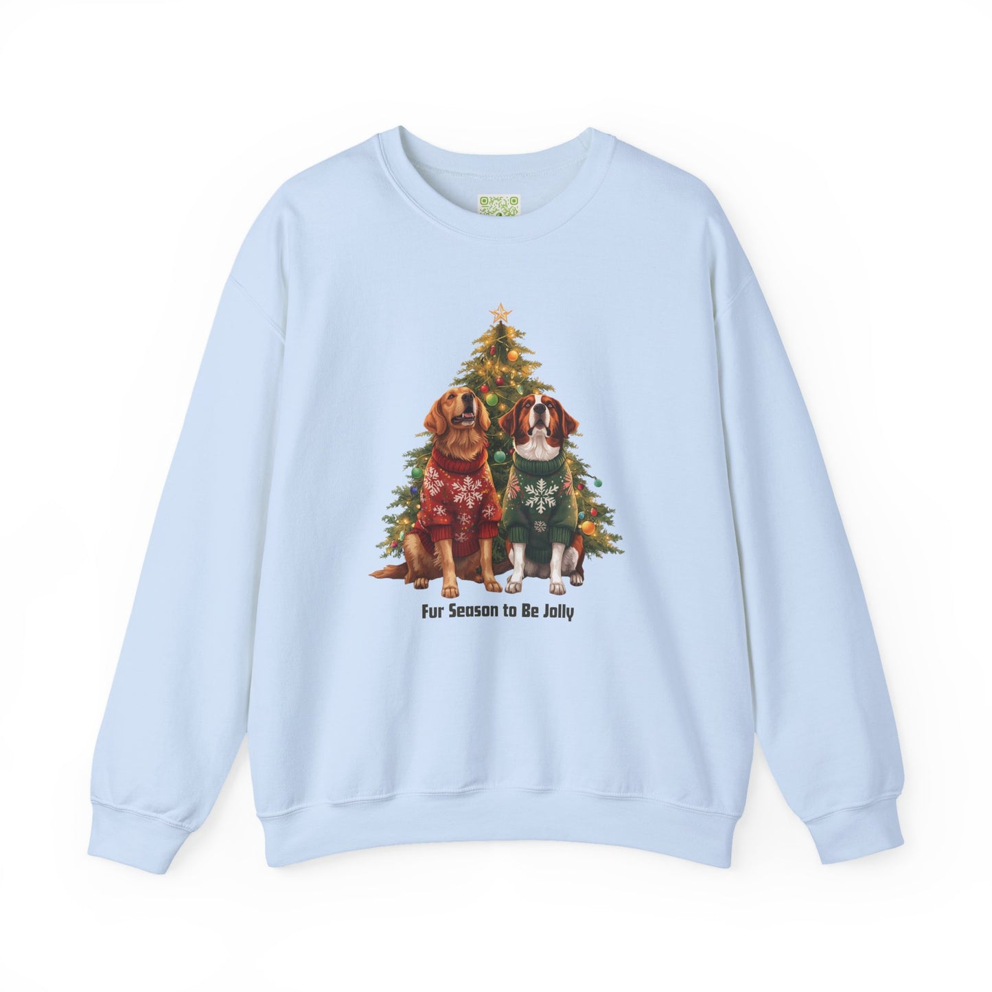 Festive Pet Sweatshirt - Perfect for Holidays, Dog Lovers, Cozy Gatherings, Gift for Pet Parents, Casual Winter Wear