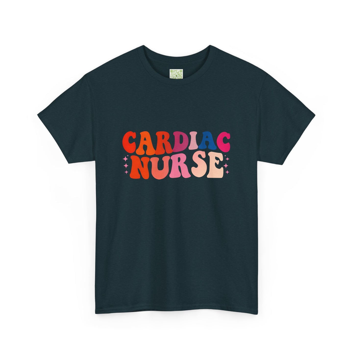 Cardiac Nurse Unisex Heavy Cotton Tee, Cardiac Nurse Shirt, ICU Nurse Gift, Nurses Day Gift, Nurse Squad Shirt
