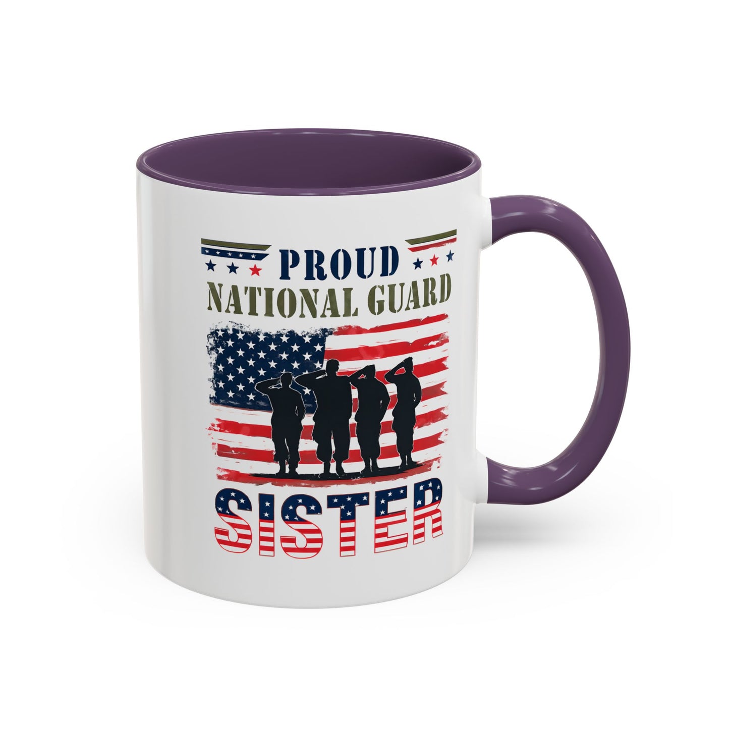 Proud National Guard Sister Mug, Army National Guard, Armed Forces Gift, Veteran Appreciation, Gift For Heroes