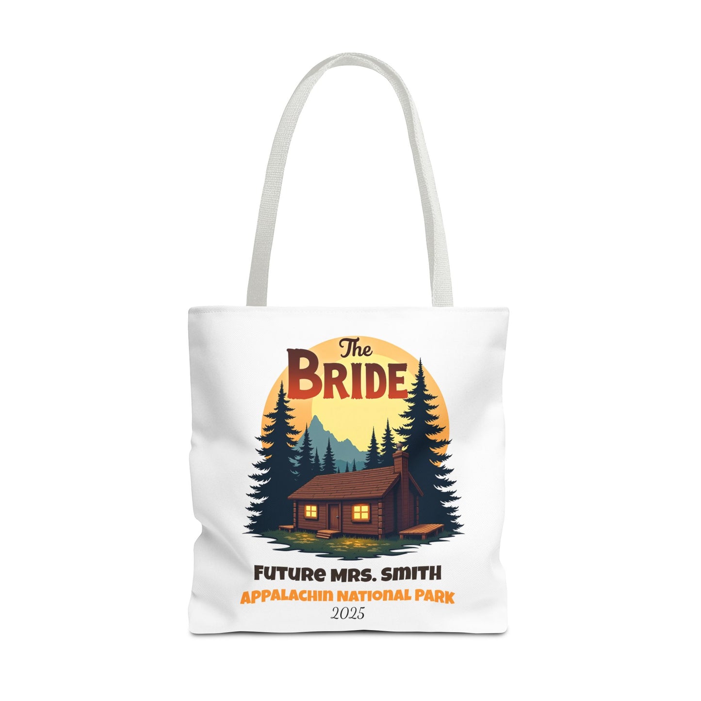 Camp Bride Tote Bag, Bride Beach Bag, Bridal Tote Bag, Camp Bachelorette, Bach Party Favors, Custom Beach Bag