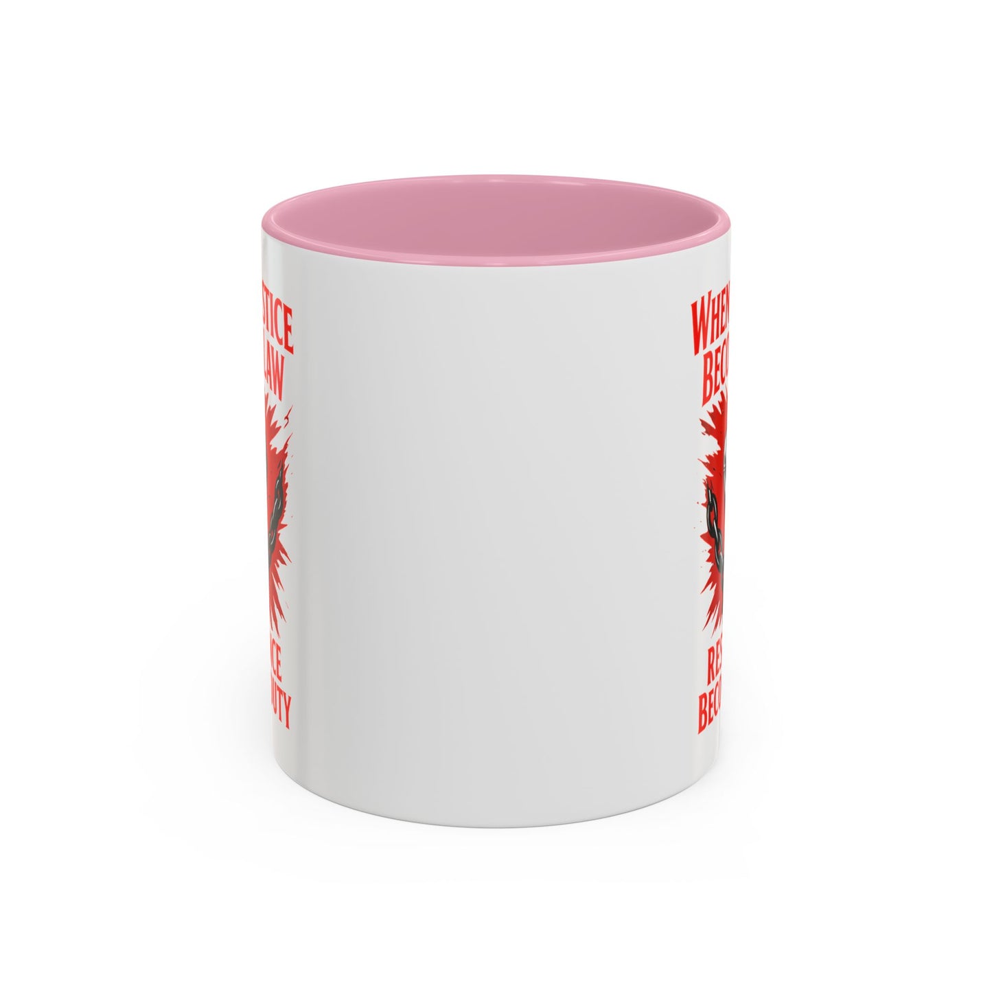 anti trump mug, chinga la mirgra, When Injustice Becomes Law, Resistance Mug, Social Justice Mug, Equality Coffee Cup, Resist Mug Gift