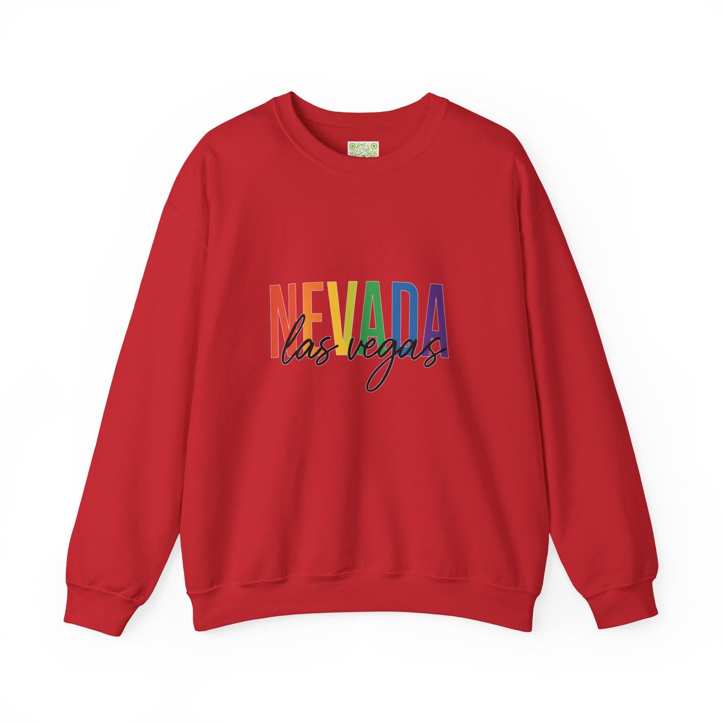 Nevada Las Vegas Pride Crewneck Sweatshirt, Pride Month Shirt, Bisexual Shirt, Queer Shirt, LGBT Shirt, Trans Shirt