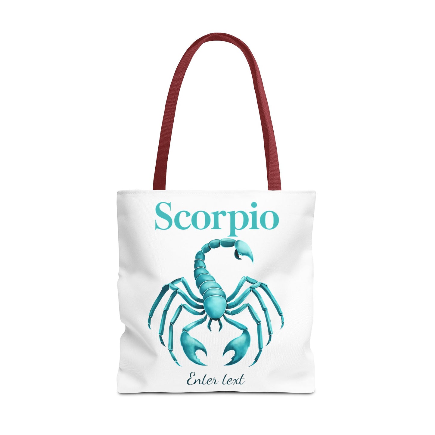 Scorpio Zodiac Personalized Tote Bag, Custom Scorpio Gift, Astrology Tote, Birth Month Gift, Scorpio Sign Present