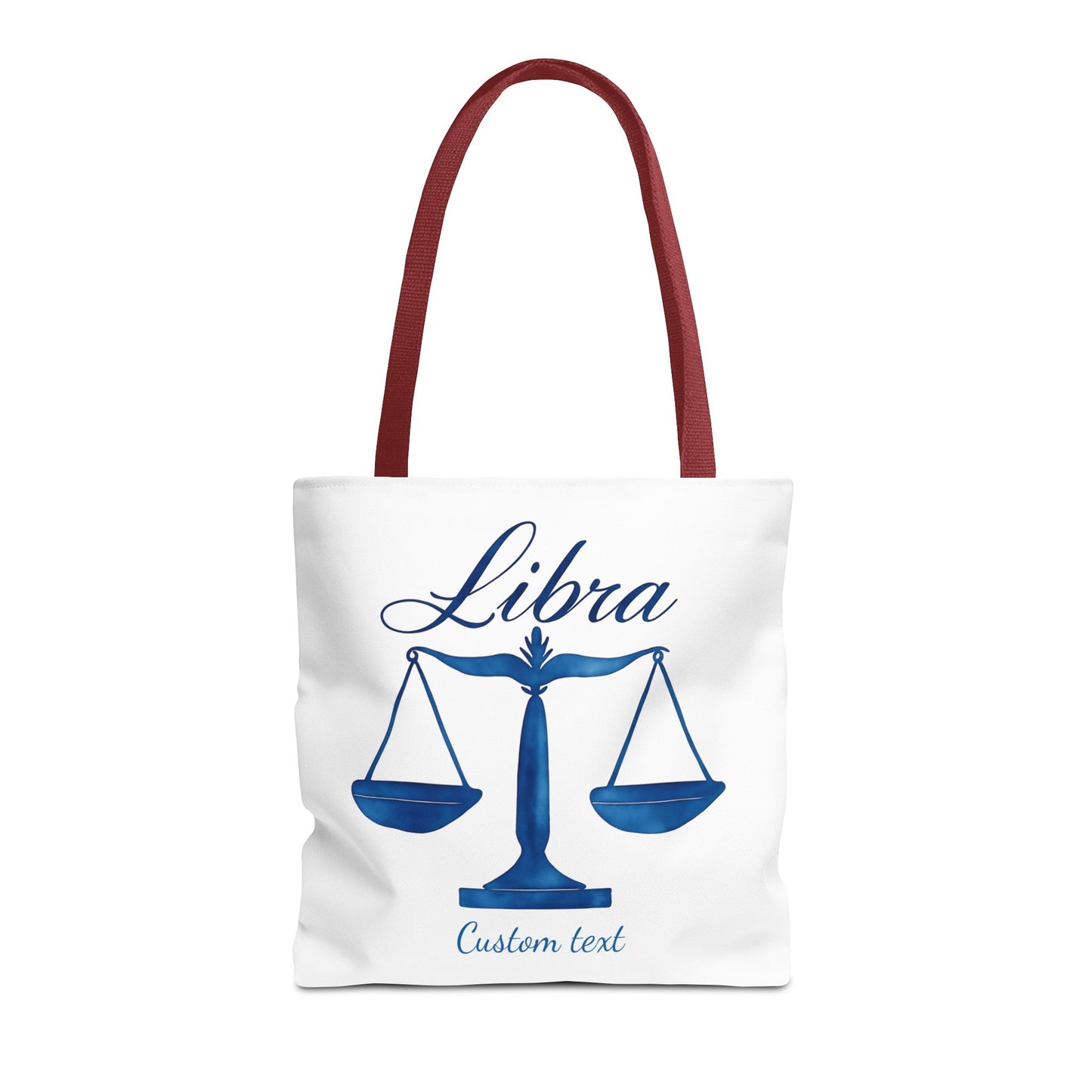 Libra Zodiac Personalized Tote Bag, Artistic Tote Bag, Astrology Lover Tote, Trendy Tote Bag, Unique Weekender Bag