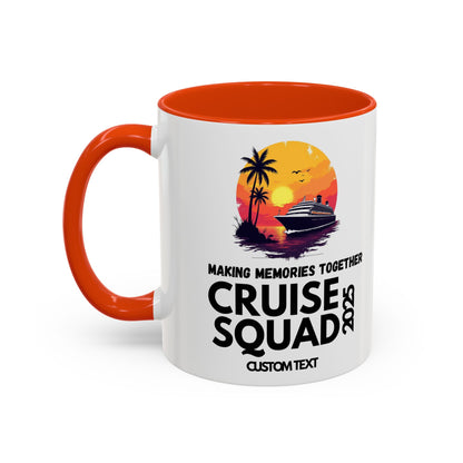 Custom Cruise Squad, Cruise Group, Cruise Party Mug, Group Cruise Mug, Cruise 2025, Matching Cruise Mug, Family Travel Mug
