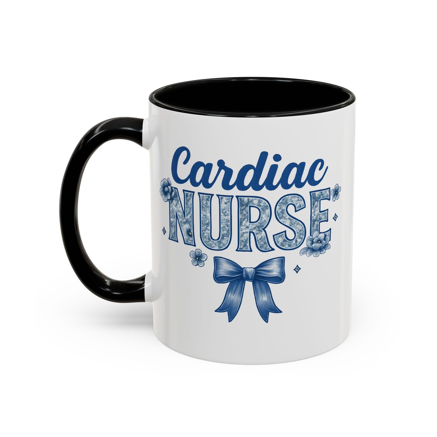 Chinoiserie Nurse Mug, Cardiac Nurse Mug, Cardiac ICU Mug, CVICU Nurse Mug, Cardiology Nurse Gift, Nurse Team Mug