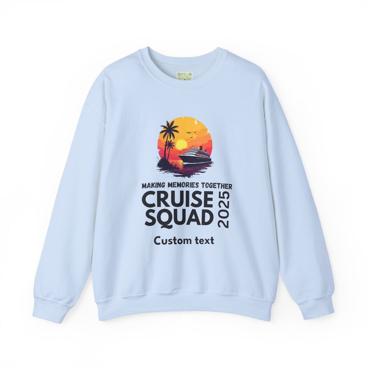 Personalized Cruise Squad 2025 Sweatshirt, 2025 Cruise Sweatshirt, Family Cruise Sweatshirt, Custom Cruise Apparel, Cruise Gifts