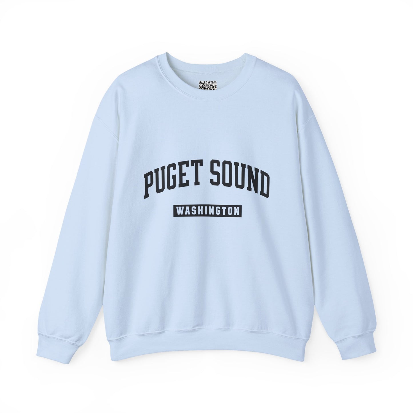 Puget Sound Washington Crewneck Sweatshirt, Tacoma, WA Pullover, Washington Vacation Gift, Unisex Washington Shirt, Souvenir