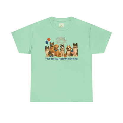 Patriotic Dog Lover Tee, USA Dogs Shirt, Fourth of July Shirt, Dog Shirt, America T-Shirt, Dog Lover, Patriotic Dog Shirt