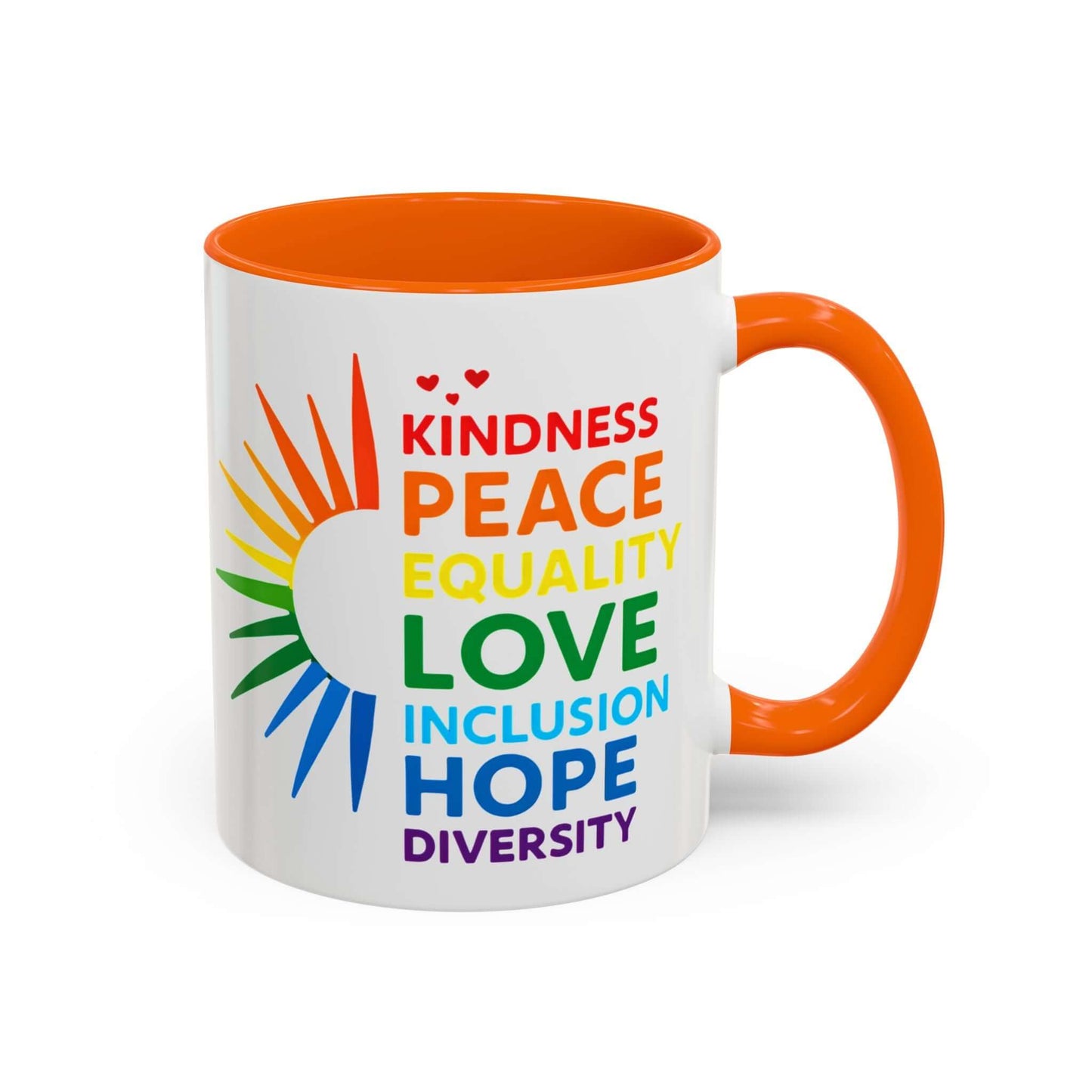 LGBTQ Pride Coffee Mug: Colorful Affirmations, LGBTQ Gift