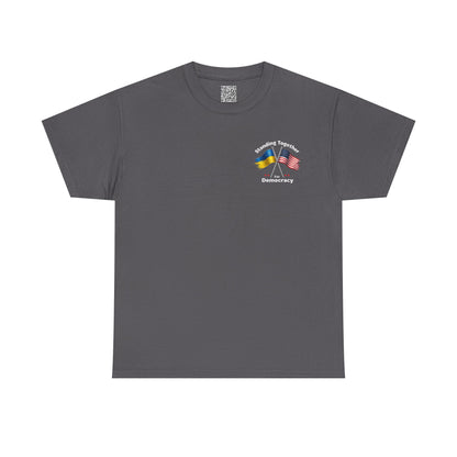 Standing With Ukraine 8647 Sunflower, Resistance Shirt, Unisex Deluxe, Ukrainian Gifts, Resist, Anti Trump, Ukraine Gifts, Unisex Deluxe Tee