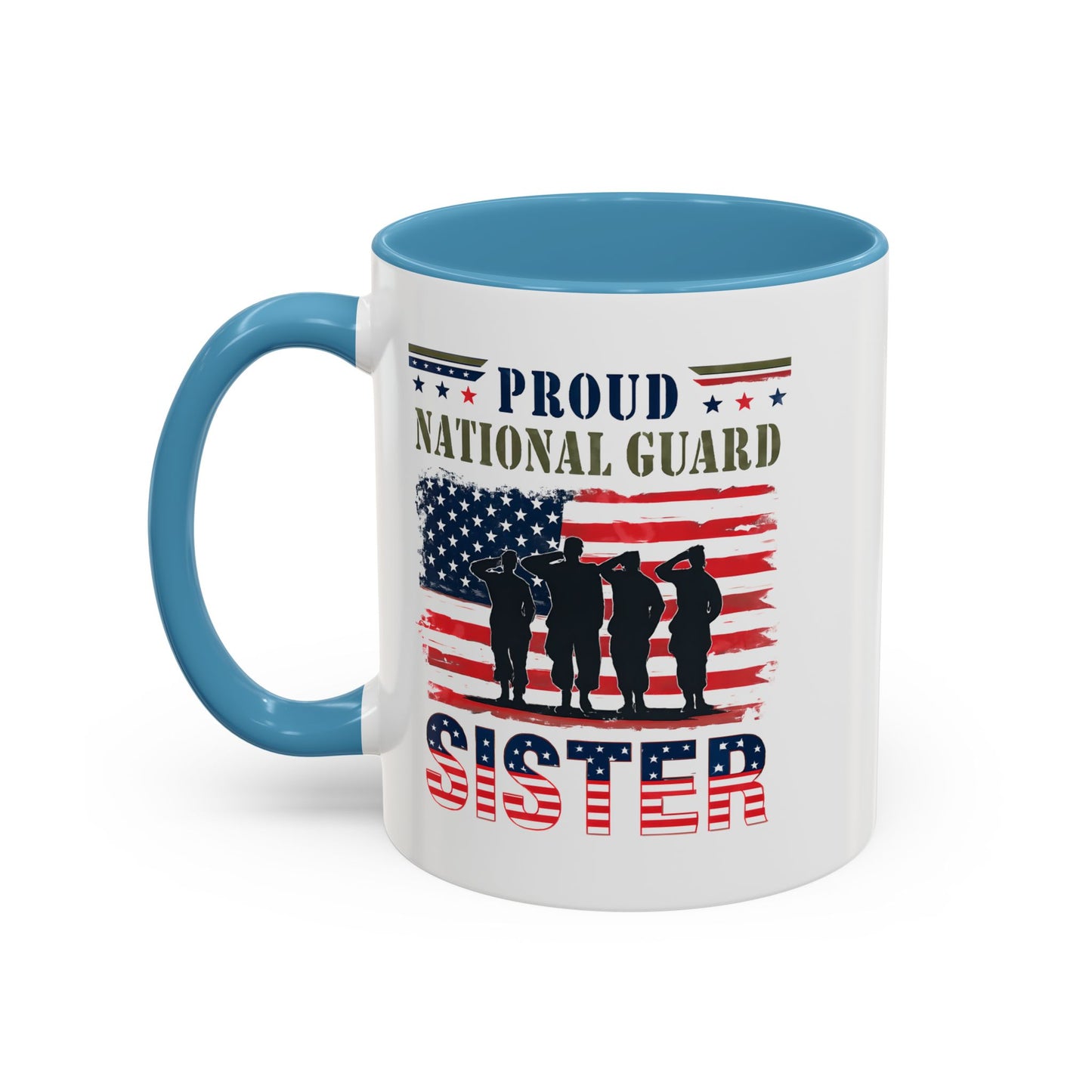 Proud National Guard Sister Mug, Army National Guard, Armed Forces Gift, Veteran Appreciation, Gift For Heroes