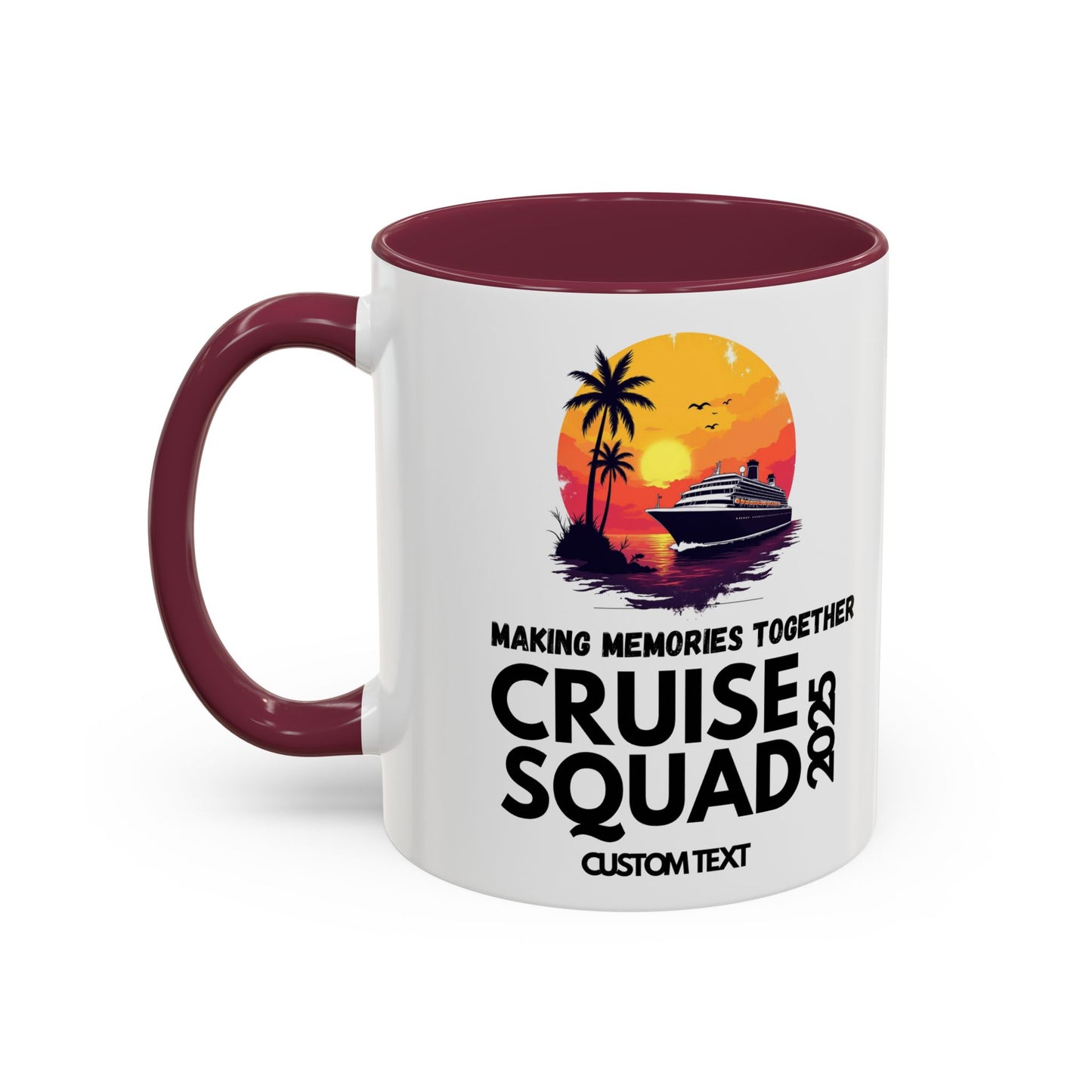 Custom Cruise Squad, Cruise Group, Cruise Party Mug, Group Cruise Mug, Cruise 2025, Matching Cruise Mug, Family Travel Mug