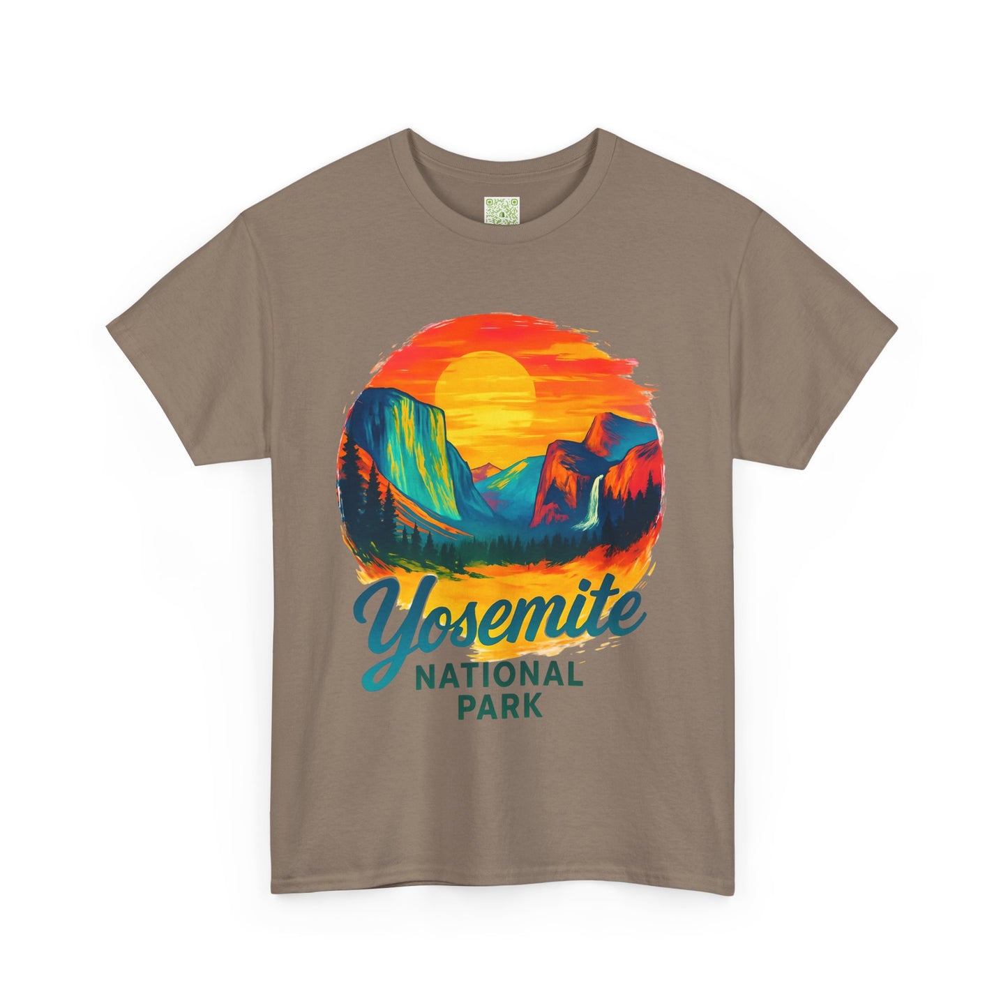 Retro Sunset Yosemite National Park Tee, Yosemite Shirt, Yosemite Gift, Wildflower Yosemite, Yosemite El Capitan