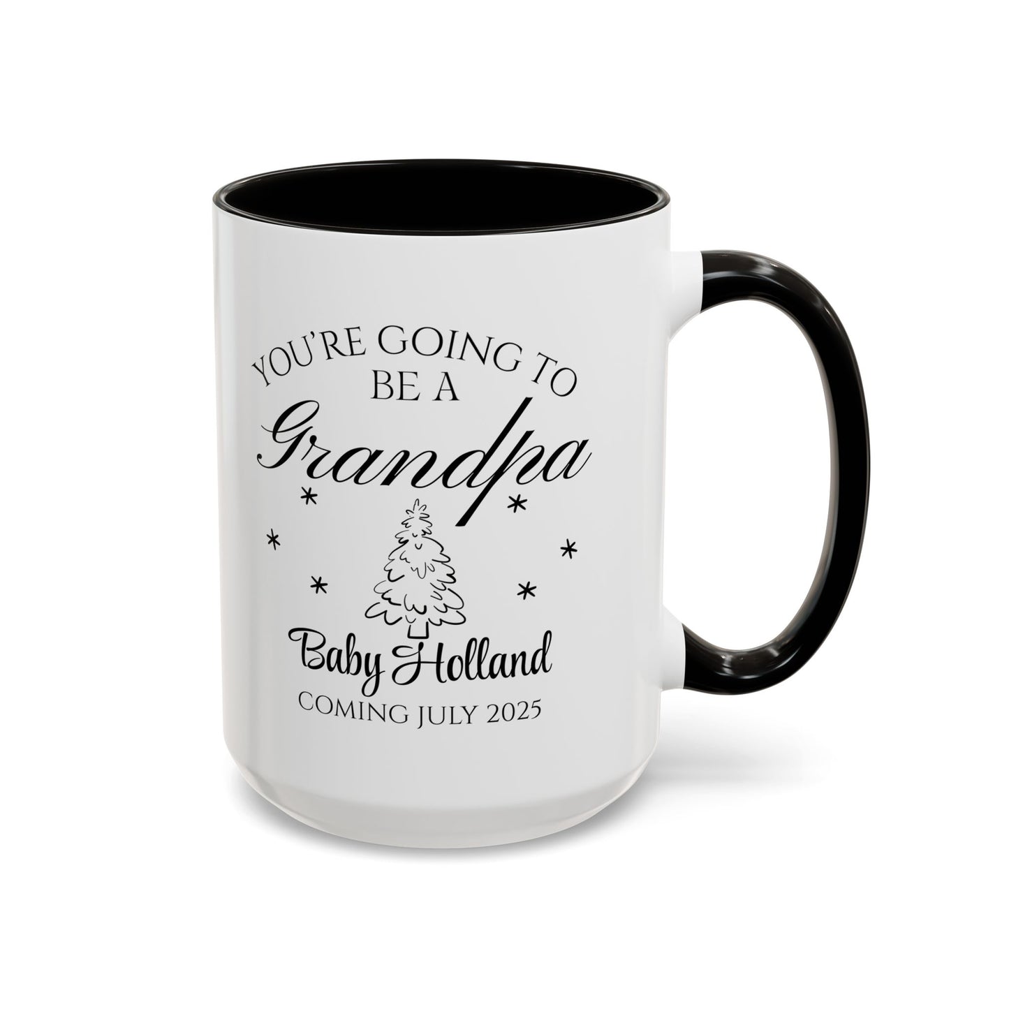 You’re Going to Be a Grandpa Mug, Pregnancy Announcement Coffee Cup, New Grandpa Gift, Baby Reveal Mug for Grandparents, Personalized Baby Announcement