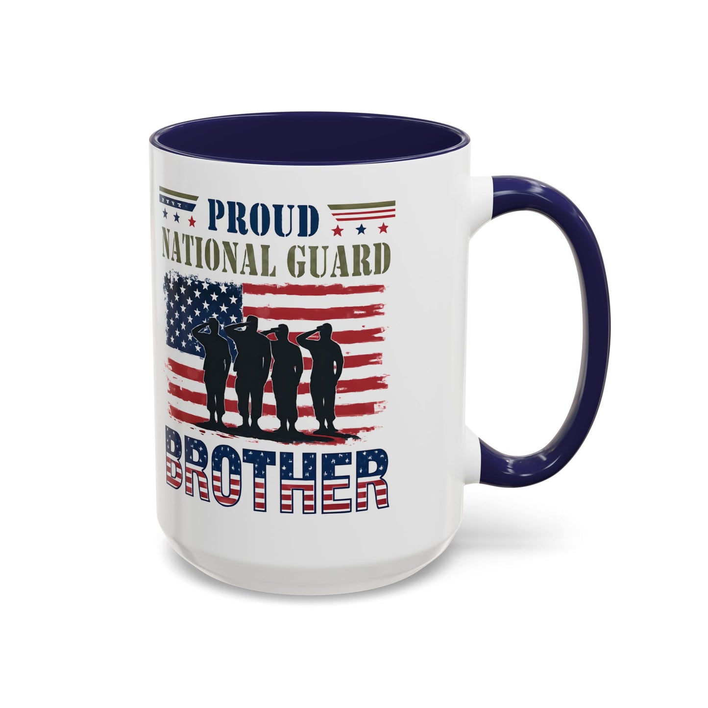 Proud National Guard Brother Coffee Mug, Veteran Appreciation Mug, Military Family Gift, Army Gifts, Tactical Gifts